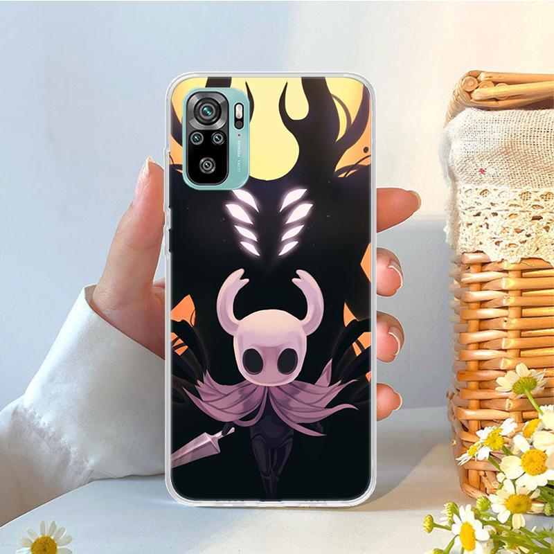 Hollow Knight Cartoon Soft Phone Case For Xiaomi Redmi Note 15 14 14S 13 12 Pro Plus 12S 11 11S 11E 10 10S 11T 5G Fundas Coque R