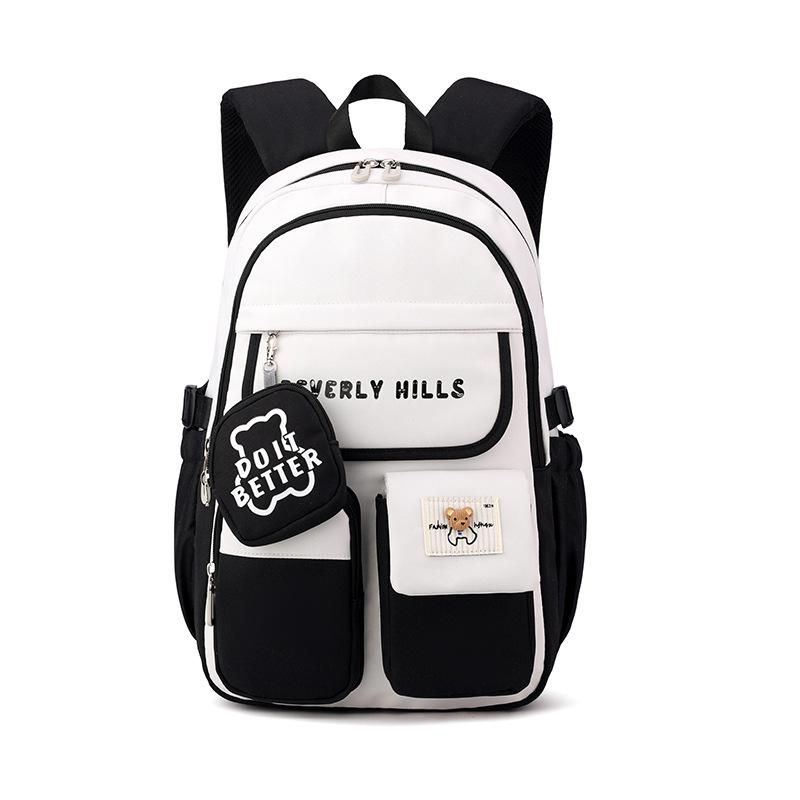 

Начало школы должно иметь детскую школьную сумку для младших классов средней школы, рюкзак для студентов колледжа, большая вместительная сумка для книг с героями мультфильмов для подростков чёрный