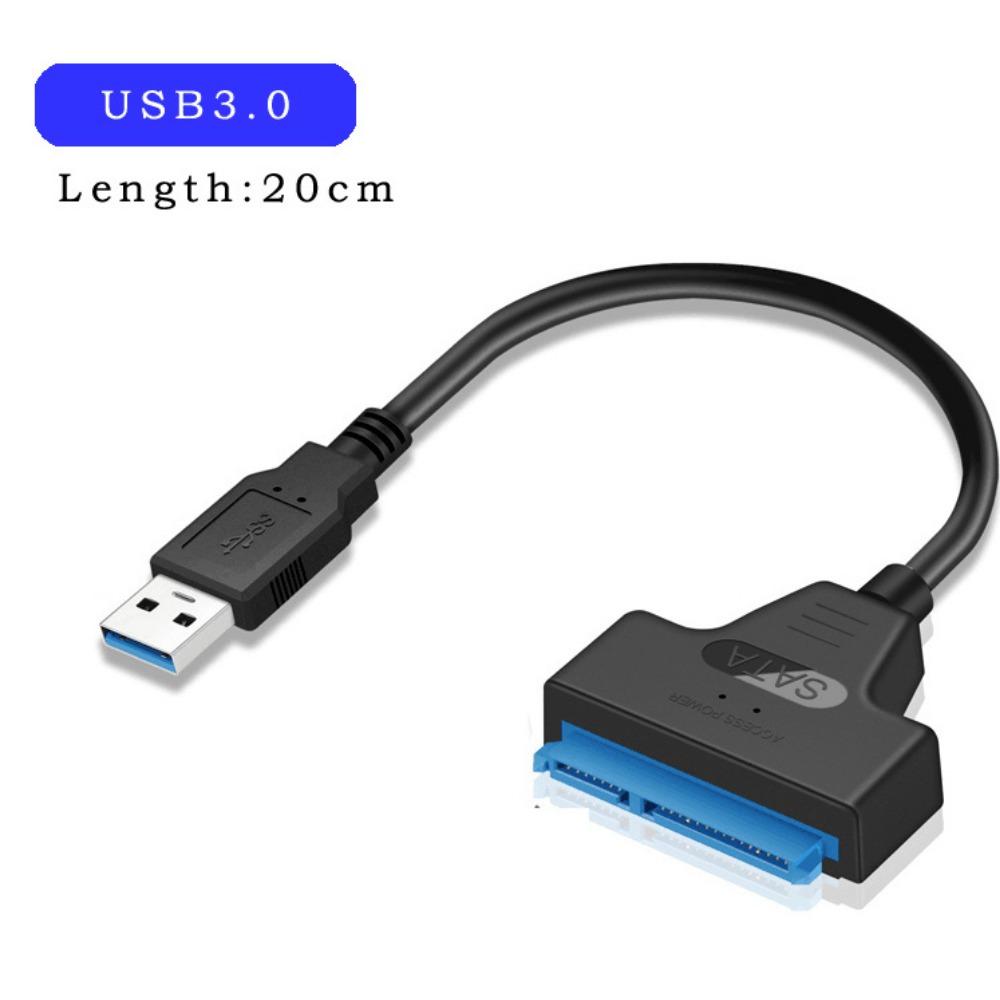 USB3.0 To SATA Hard Disk Data Cable 2.5/3 Inch SSD Hard Disk Universal Adapter Easy Drive Cable