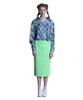 GREEDILOUS Green Print Shirt
