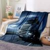 Couverture jetée 3D Camion Scania Polaire Chaude Confortable Douce pour Canapé Lit Coloris ثابت Anti-Statique Lavable en Machine