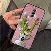 Tulips Flower Spring Case For ZTE Nubia RedMagic 11 9 8 10 Pro Plus 8S 9S 10S Pro 5G 5S 6 7 6S 7S Pro 10 Air Cover