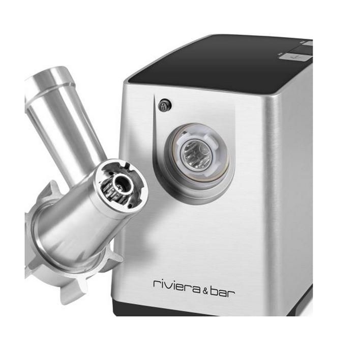 Hachoir À Viande - RIVIERA&BAR - PRH650-PREMIUM - Acier Inoxydable - 3 Grilles - 2500W