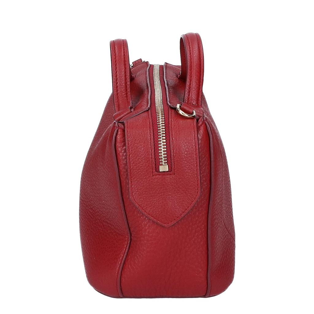 BALLY [Excellent Condition] 6225113 KISSEN Leather 2-Way Shoulder Bag Handbag RedUsed
