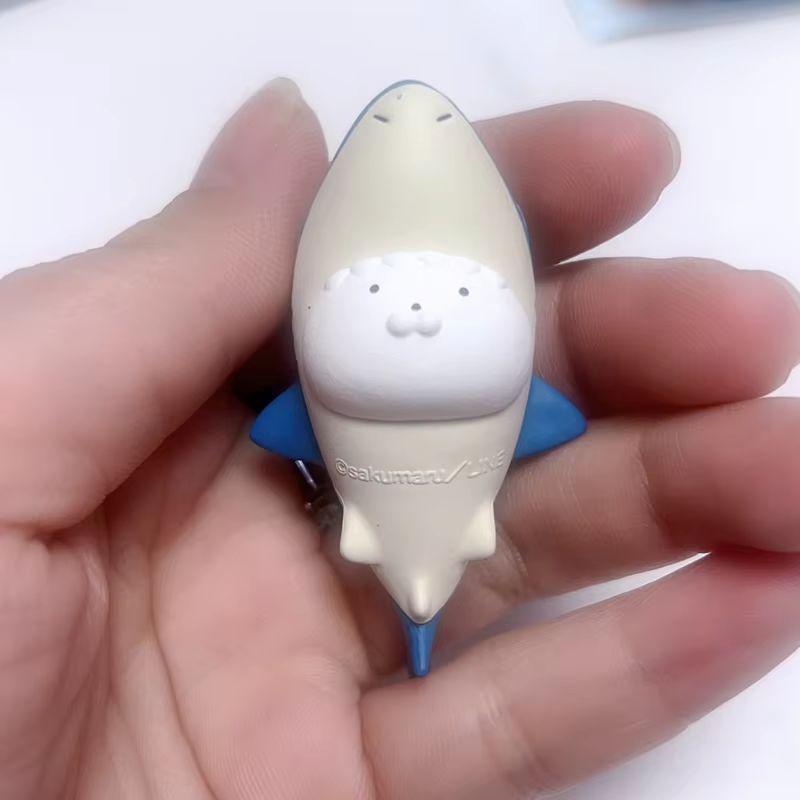 Rabbit New And Ocean Partner Aquarium Limited Edition Sea Elf Penguin Action Figure Keychain Bag Pendant Unique Souven