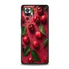 Cherries Cherry Fruit Phone Case For Xiaomi Redmi Note 14 13 5G 10 11 12 Pro Plus 4G 14C 13C 12C 10C Black Cover