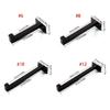 Sturdy Floating Shelf Brackets Decorative Shelf Support for Kitchen and Bathroom with Heavy Duty Steel Build