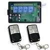 High-End 4-Button 220V Smart Wireless Remote Control: Jog, Self-Locking, Interlocking, and Selectable Modes.
