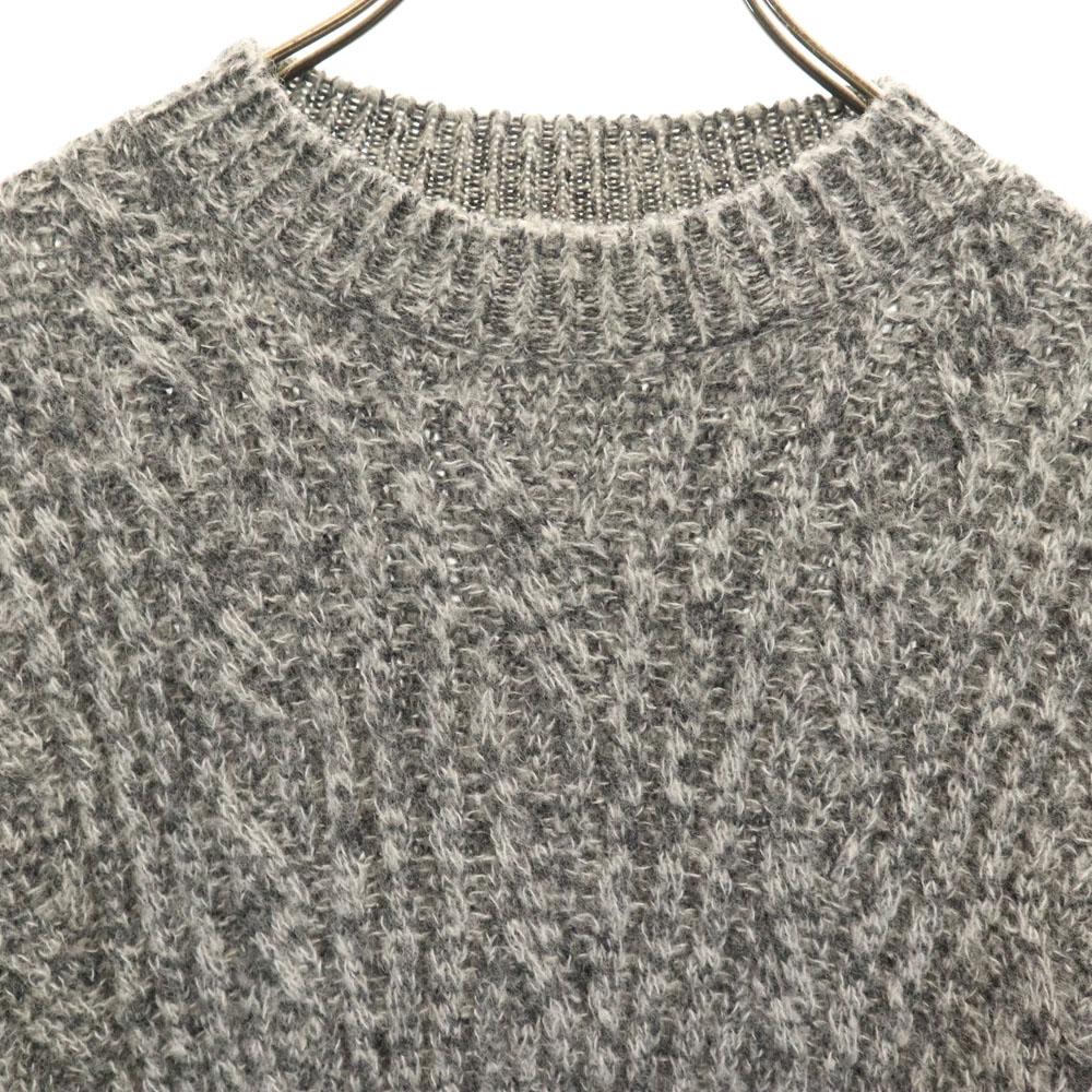 Stella Mccartney Fabriqué en Italie Pull superposé à manches longues 36 tricot gris Femme Occasion
