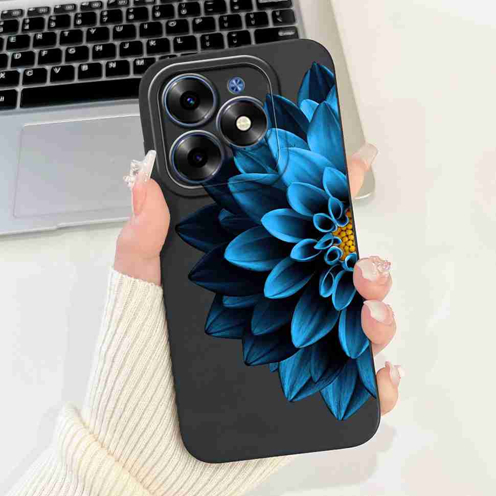 Pink Cat For Tecno Spark Go 2024 Cases BG6 Soft Silicone Cover For Tecno Spark 20 Spark20 SparkGo 2024 Casing Phone Case