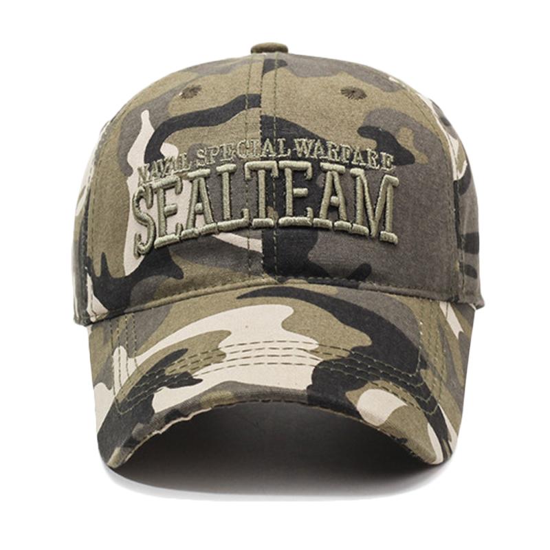 Spring Summer Baseball Cap Men's Sun Hat Camouflage Cap Outdoor Sun Hat Training Cap