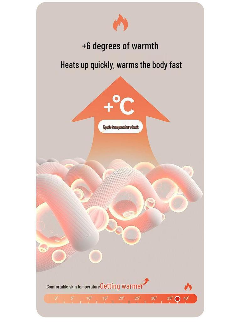 Women's Autumn Warm Clothing Set: Acrylic Heat-Generating Seamless Slimming Underwear and Pants for Body Shaping.