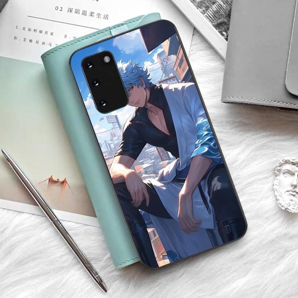 Animation G-Gintama Phone Case Silicone PC+TPU For Samsung S10 20 30 22 23 24 Plus Lite Ultra Cover