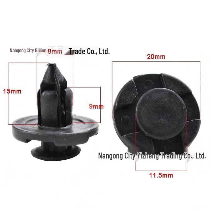 Nissan Pathfinder 100PCS Car Retainer Clips for Bumper, Fender, Mud Flaps, Grille & Push Pin
