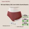 GRACEWELL Women's High-Waist Seamless Tummy Control Cotton Crotch Briefs