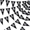 Pirate Party Decor Skull Pennant Flags Halloween Pirate Banners Easy To Hang