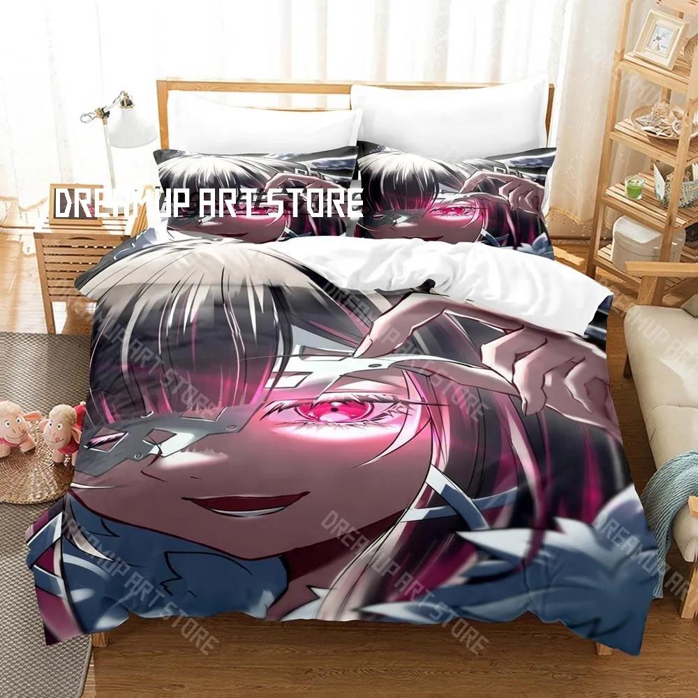 3D Print Genshin Impact Colombina Damselette Bedding Set Single Twin Full Queen King Size Bed Set Aldult Kid Bedroom Duvetcover