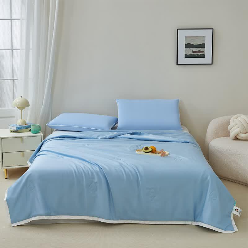 ROMROL 100% Lyocell Fiber Tencel Summer Quilt