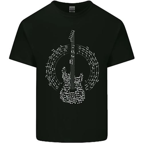 26 Guitar Notes Electirc Guitarist Player Rock Kids T-Shirt Boys Girls Unisex T-Shirt XXXL
