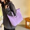 Tote bag, file bag, storage bag, large capacity, new shoulder bag, urban simple bag.