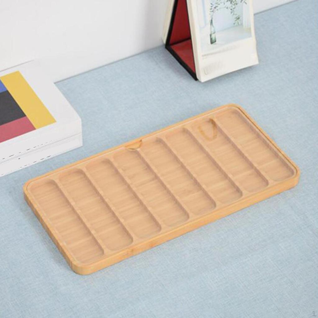 Wood Watch Band Organizer Display Tray DIY Crafting Versatile Handcraft Watchband Storage Case