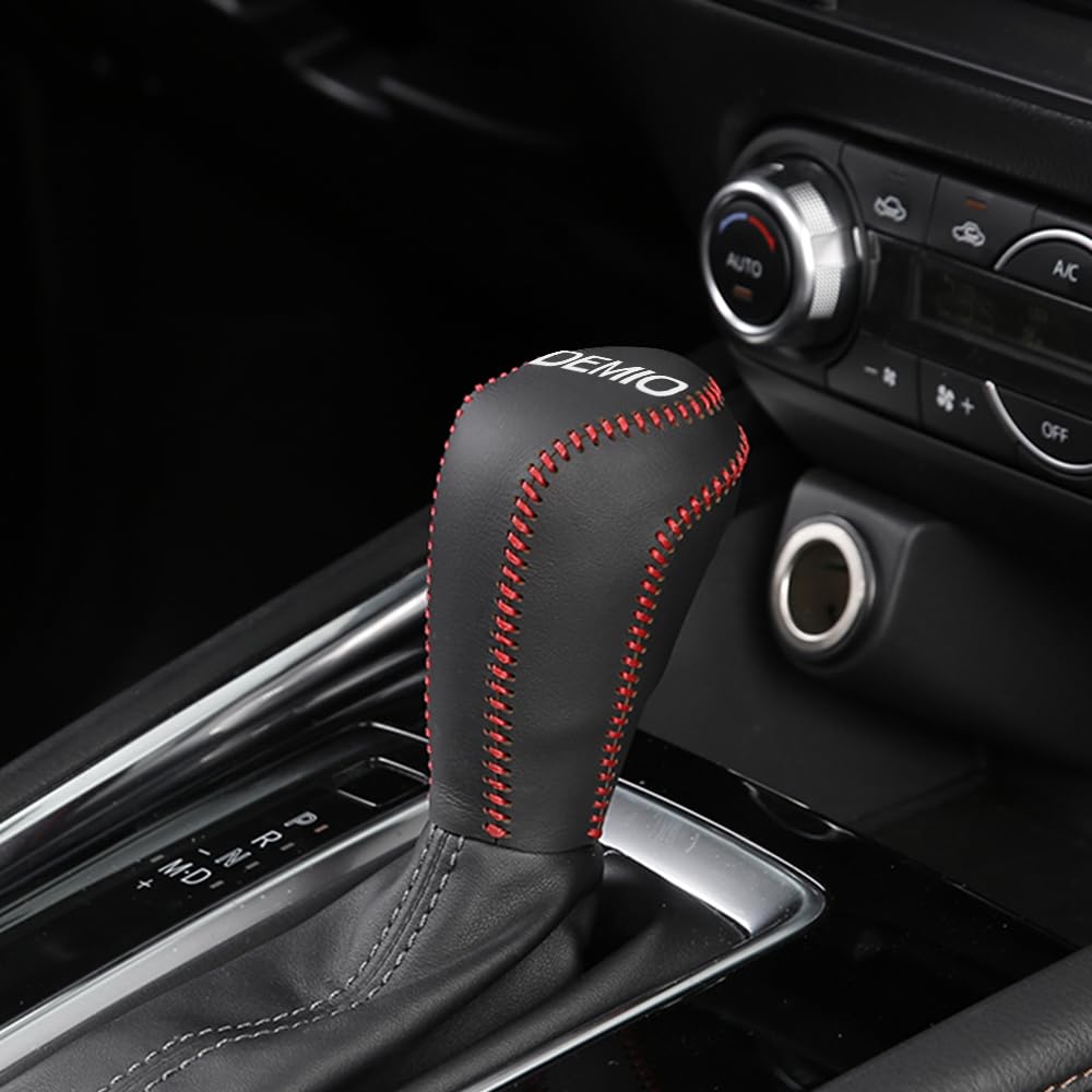 

XIKER Mazda Demio DJ Series Dedicated Gear Shift Knob Cover Shift Lever Leather Select червоний
