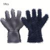Microfiber Car Washing Gloves Cleaning Tool Car Detailing Dust Removal Mitts 5-Finger Wash Glove For Car Home Effective Clean