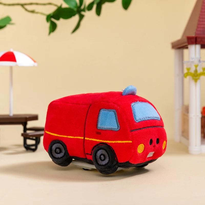 Educational Pull Backrest Soft Auto Companion Snug Furry Plush Wheeled Ride The Can Run Animated Automobile Doll Bday Favors