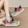 Sneakers Women's 2025 New Summer Breathable Mesh Round Head Ugly Cute Dad Shoes Light and Not Tired Casual Shoes
