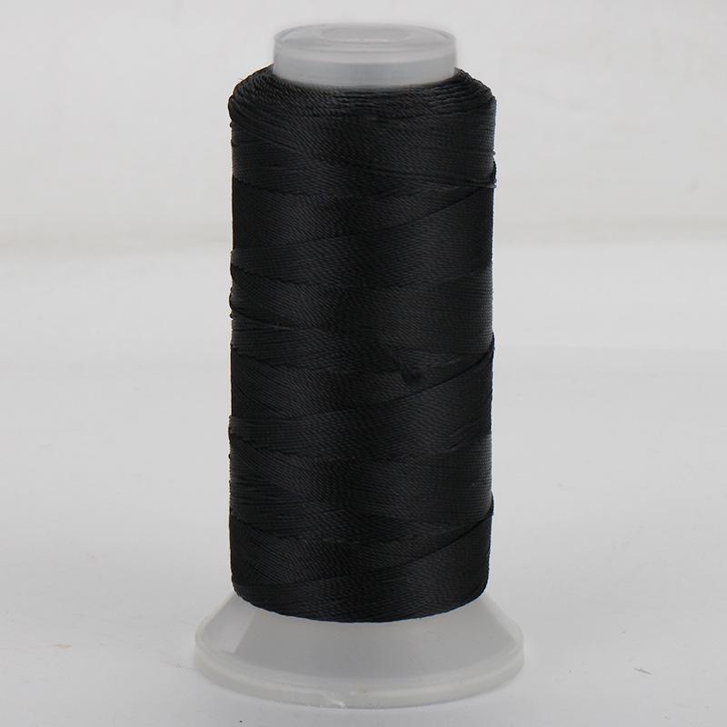 Czerwony pleciony sznurek 0,8 mm 18-żyłowy do nawlekania koralików, węzłów chińskich, frędzli, owijania drutem i bransoletek DIY.