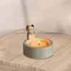 Candle Holder Adorable Cat Warming Paws Shape Candlestick Cute Cartoon Candle Container