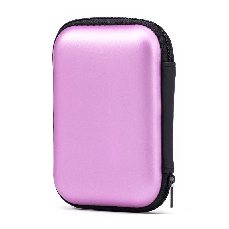 PU Neutral Hard Drive, Earphone, Data Cable, Charger, and Power Bank EVA Storage Bag for WD