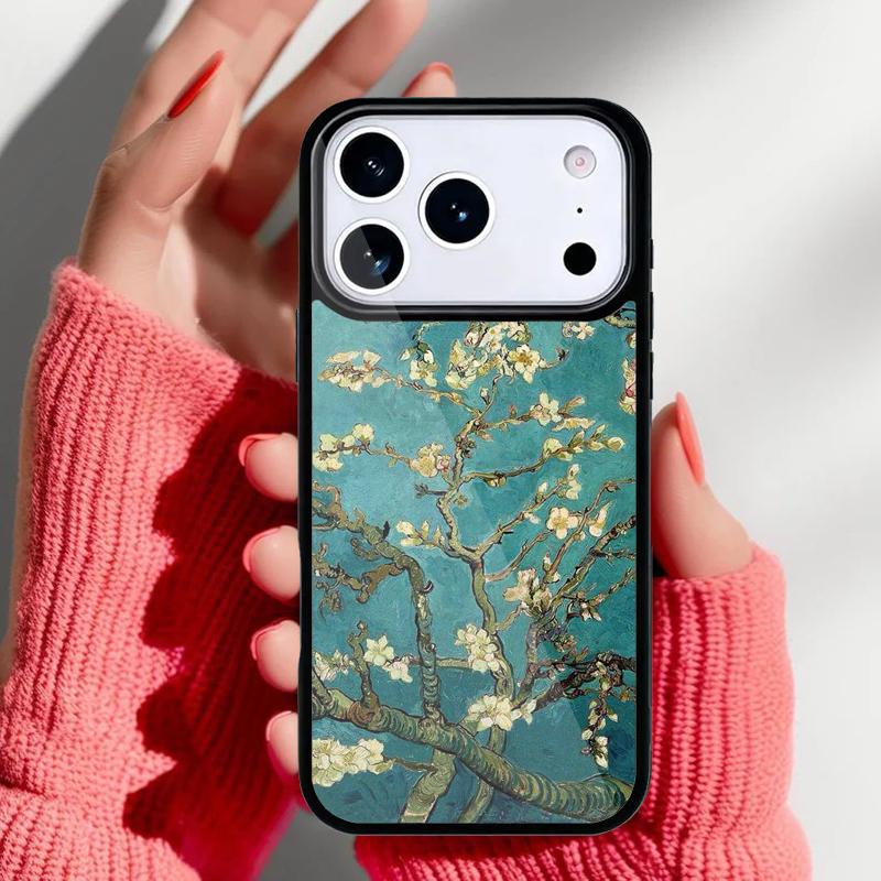 

Чехол для телефона Известные картины для iPhone 17 16 15 14 13 Pro Max Задняя крышка для 12 11 Pro Coque iPhone 14 Pro