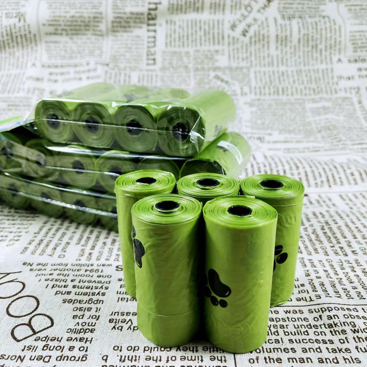 Eco-friendly Pet Poop Scooper with Biodegradable Bags and Bone Dispenser
