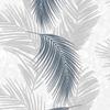 3D American Rural Palm Leaves Wallpaper Bedroom Living Room TV Sofa Background Wallpaper Retro
