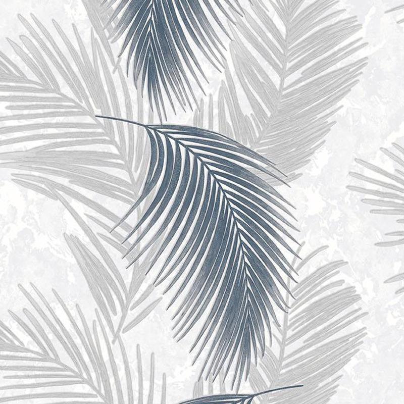 3D American Rural Palm Leaves Wallpaper Bedroom Living Room TV Sofa Background Wallpaper Retro