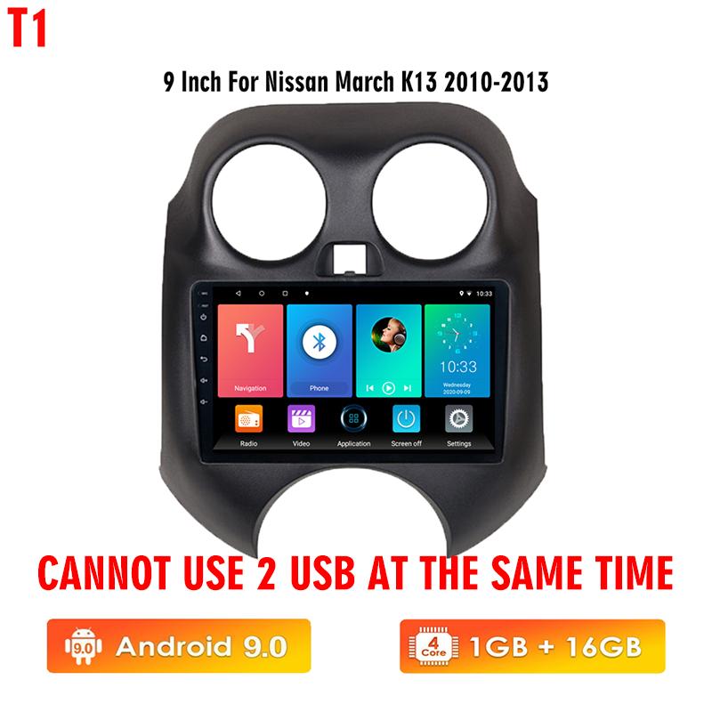 

Icreative для Nissan March K13 2010-2017 автомобильный радиоприемник мультимедийный видеоплеер навигация GPS Android Auto BT без 2 Din DVD