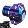 Key Head Cover Key Tip Protector Decorative Key Lock Moulding Aluminium Alloy Head Cover Motorcycle Key Accessories