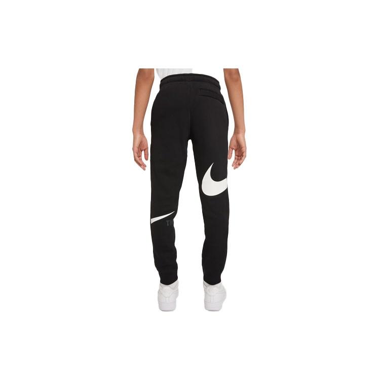 (GS) Pantalones Deportivos/Pantalones/Joggers para Niño Nike con Estampado de Logo Grande Negro para Niños DD8721-010