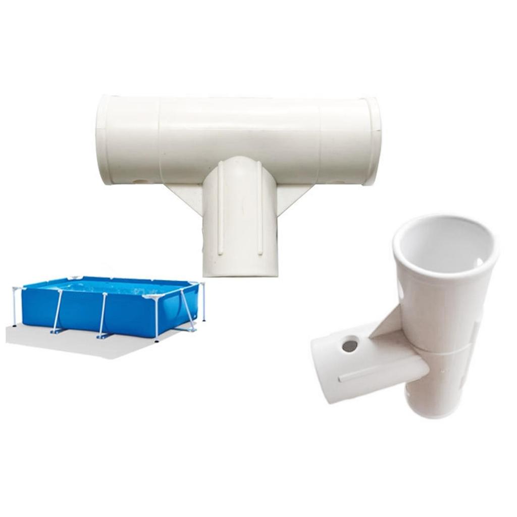Schlauchadapter Pool T-Stück T-Verbindung Einfache Installation für 28273 Geformte Kupplung Schwimmpumpe