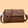 Luxus Design Damenhandtaschen Neue Hochwertige Leder Umhängetasche Für Frauen Weiblich Retro Und Minimalistisch Crossbody Taschen Geldbörse