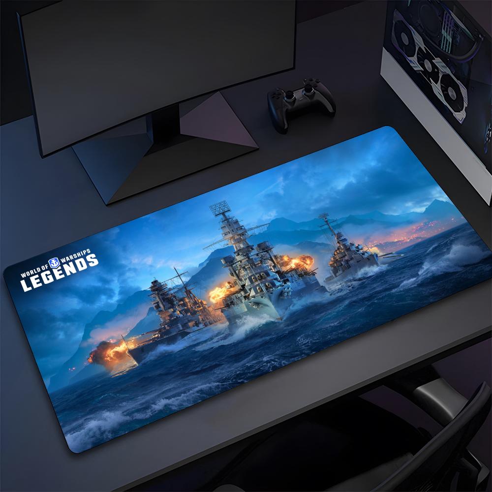 World Of Warships Mouse Pad High Quality Natural Rubber Mouse Pad The Most Professional Washable Laptop Mouse Pad