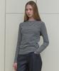 MA JOURNEE Stripe Long Sleeve T-Shirt_Grey/Charcoal
