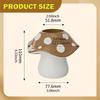 Cute Mushroom Shaped Pen Holder Desktop Organiser Pencil Cup Creative Make Up Organizer Toothbrush