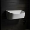 WallMounted Storage Box OpenTop WallAttached Pocket Cabinet SpaceSaving with Screws for