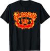 Burnin Up Vintage Flames T-Shirt