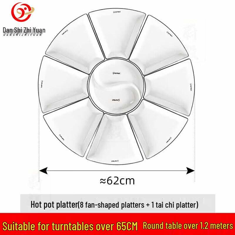 Creative Ceramic Platter Dinnerware Set