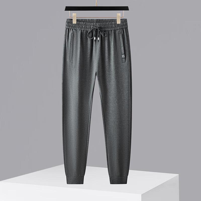 

Men s Plus Size Elastic Waist Cotton Blend Jogger Pants 7XL