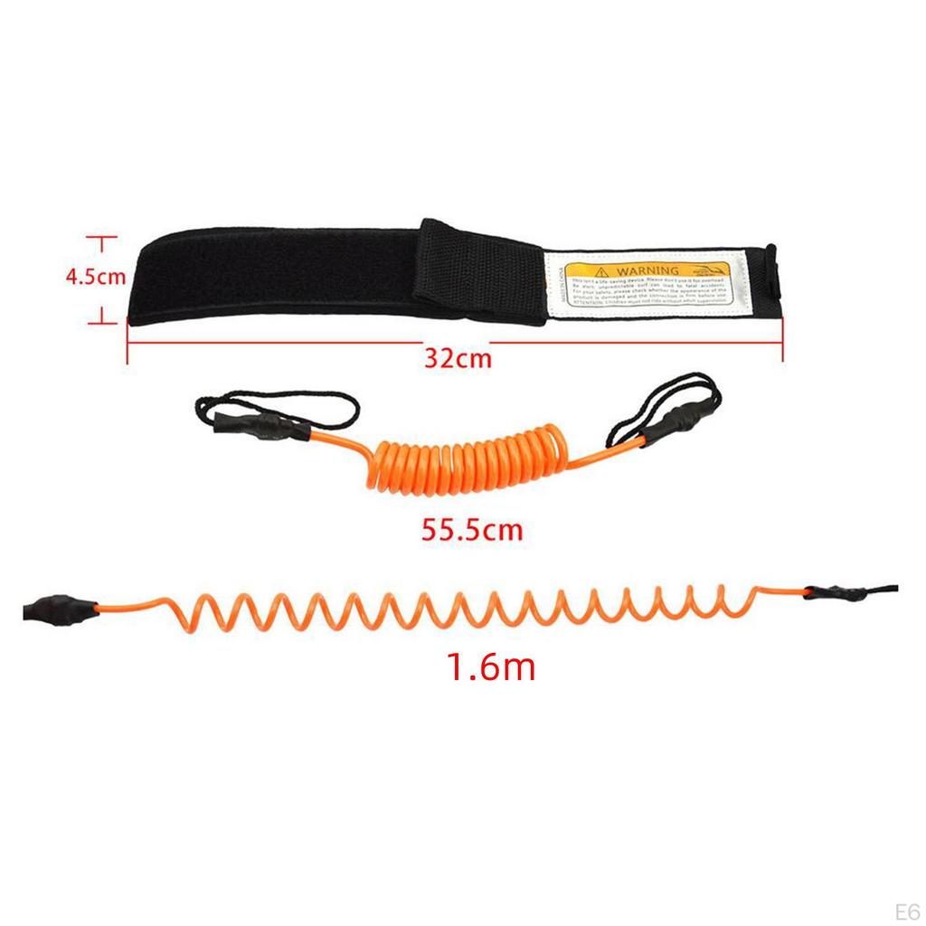 Rope Strap, TPU Material, Comfortable, Surf Leash, Long