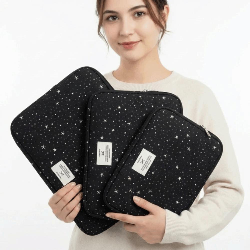 3 Sizes Laptop Sleeve Bag Portable Laptop Case Korean Style Computer Bag